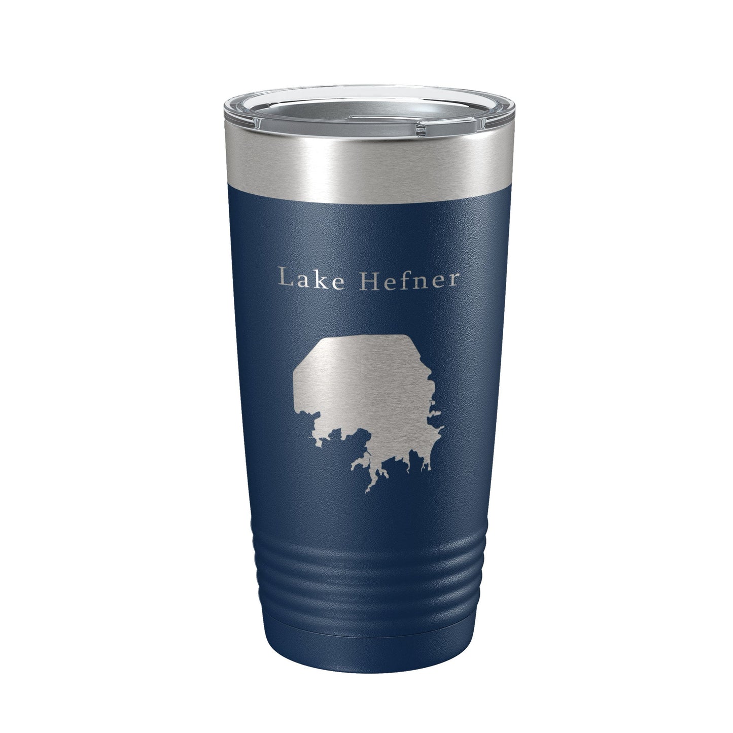 Lake Hefner Map Tumbler Travel Mug Insulated Laser Engraved Coffee Cup Oklahoma 20 oz-2