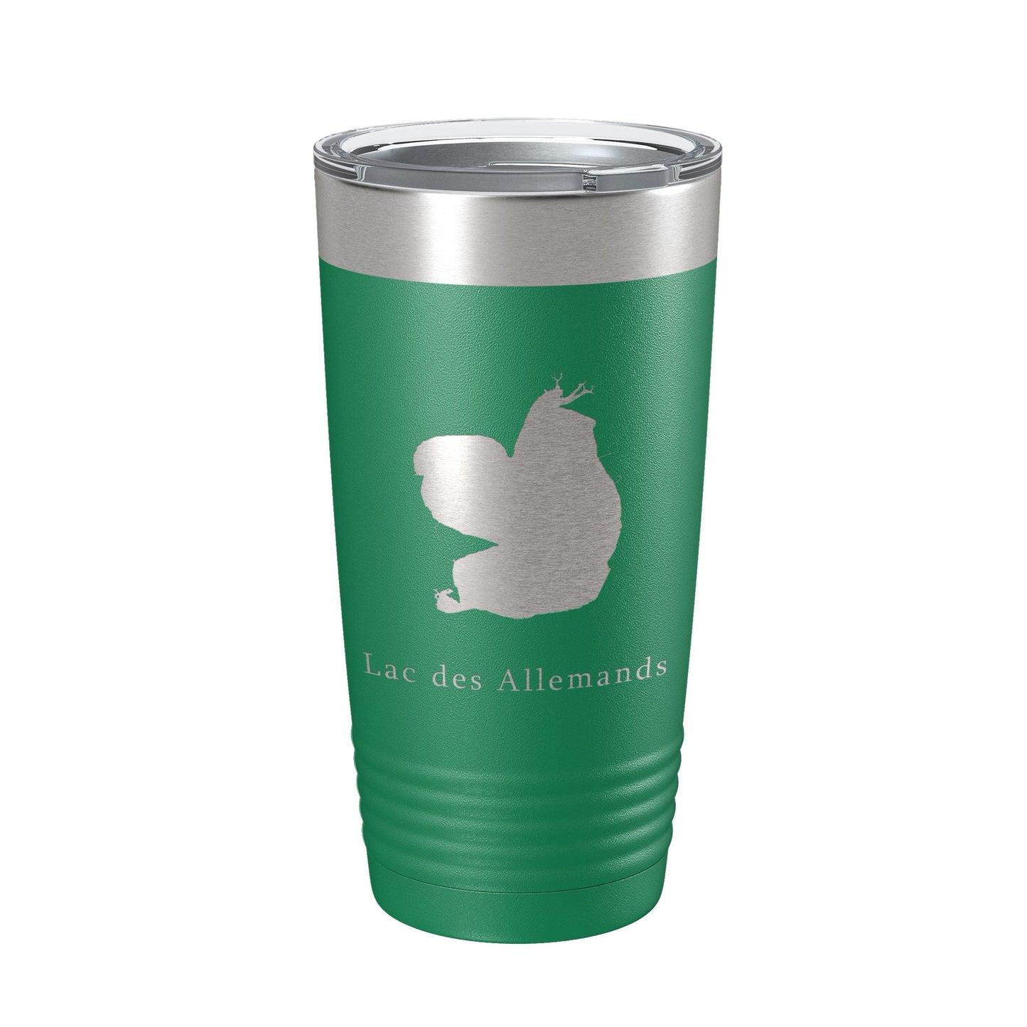 Lac des Allemands Tumbler Lake Map Travel Mug Insulated Laser Engraved Coffee Cup Louisiana 20 oz-9