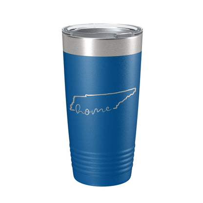 Tennessee Home Tumbler State Outline Travel Mug Gift Insulated Laser Engraved Coffee Cup 20 oz-6