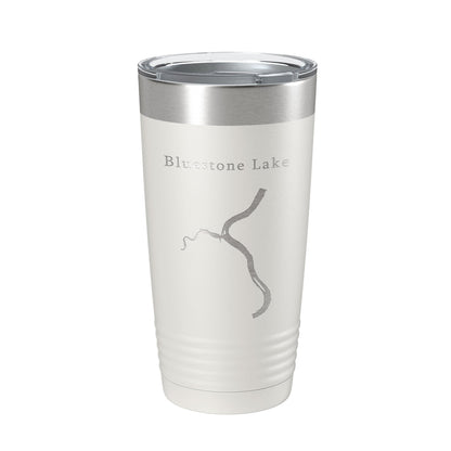 Bluestone Lake New River Map Tumbler Travel Mug Insulated Laser Engraved Coffee Cup West Virginia 20 oz-7