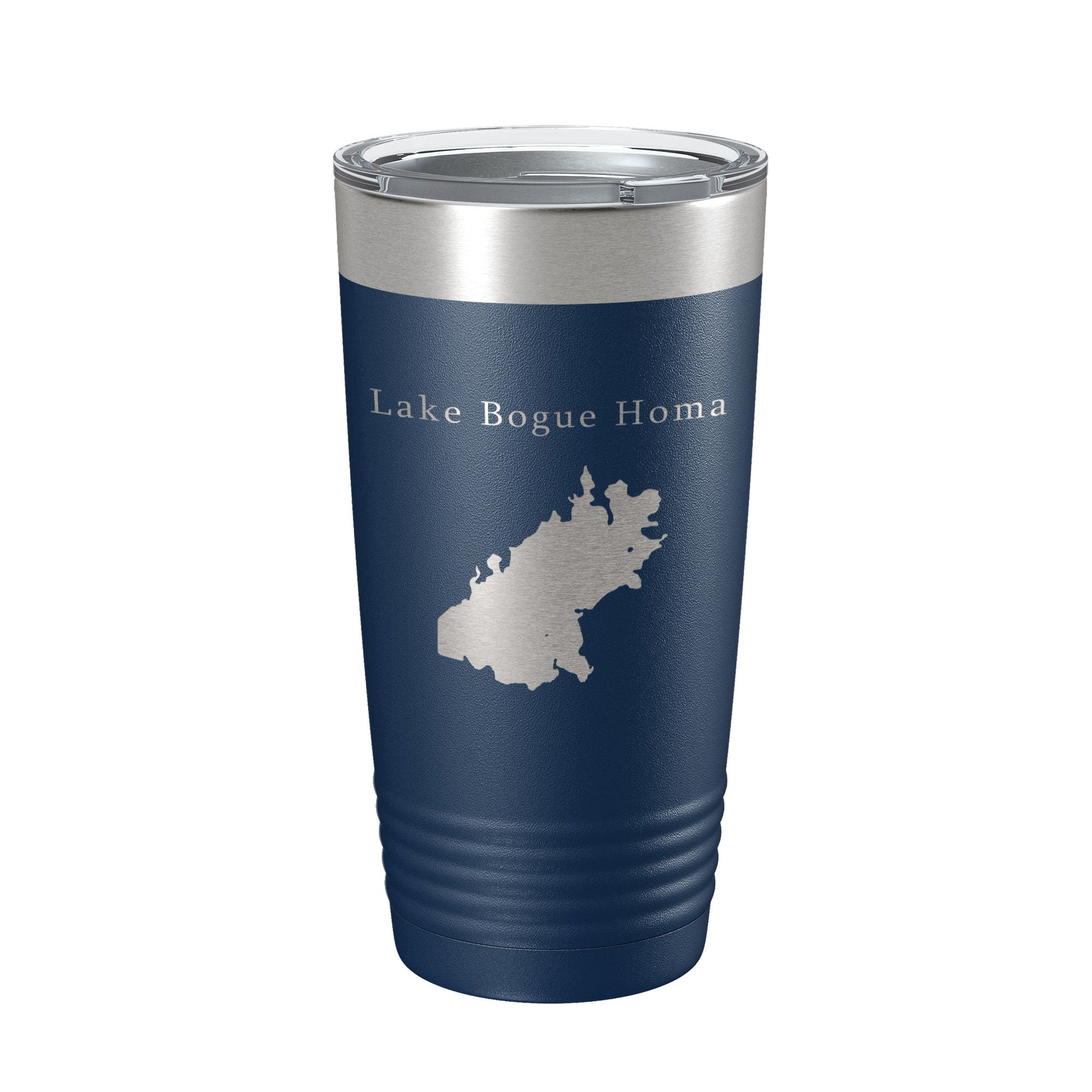 Lake Bogue Homa Map Tumbler Travel Mug Insulated Laser Engraved Coffee Cup Mississippi 20 oz-2