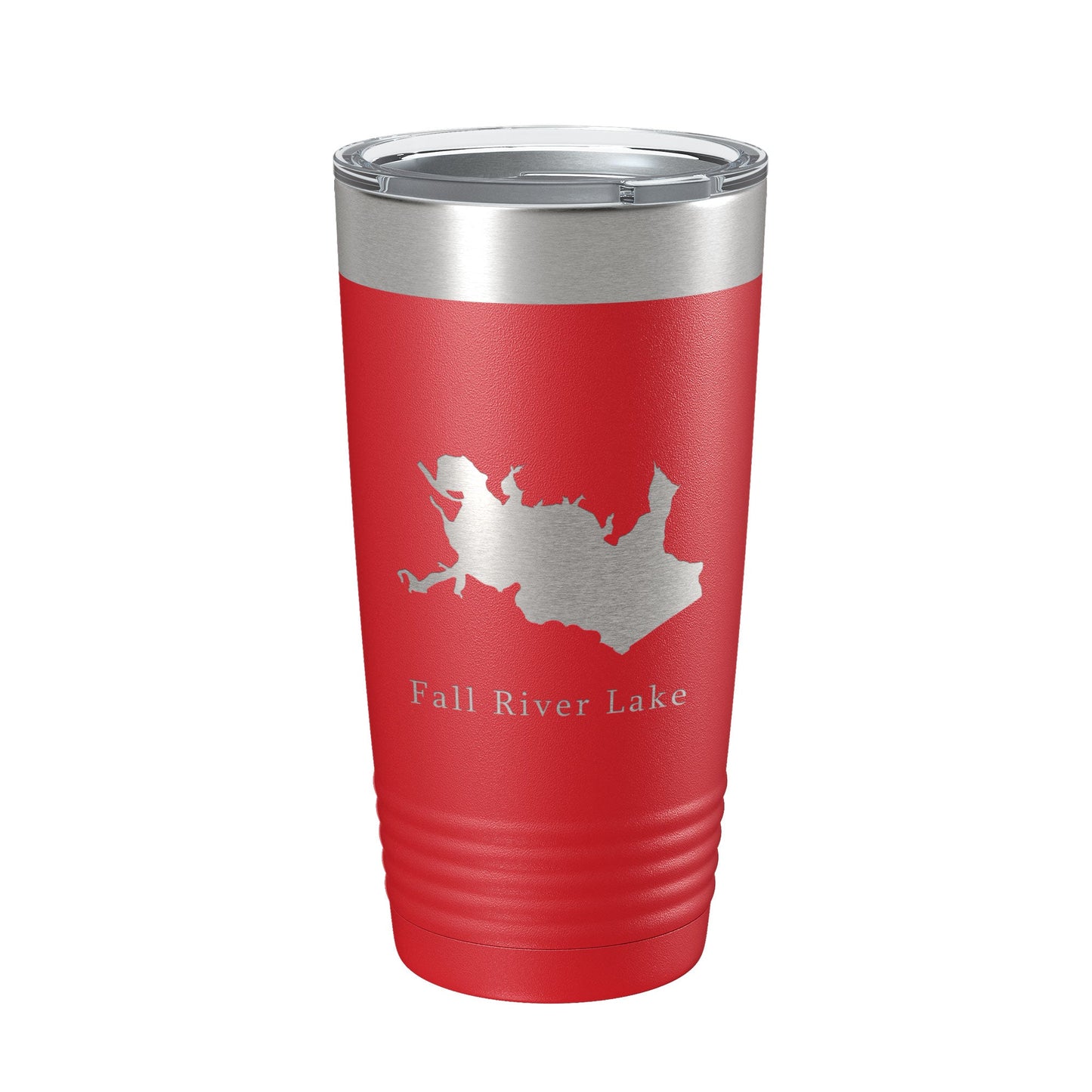 Fall River Lake Map Tumbler Travel Mug Insulated Laser Engraved Coffee Cup Kansas 20 oz-10