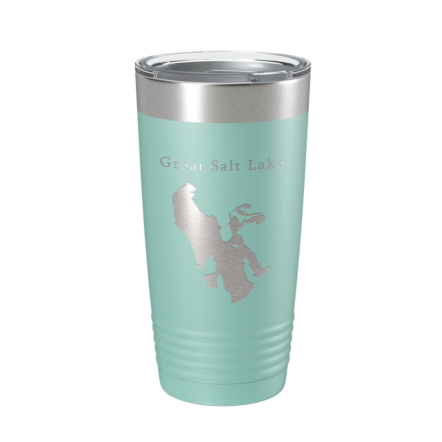 Great Salt Lake Map Tumbler Travel Mug Insulated Laser Engraved Coffee Cup City Ogden Utah 20 oz-12