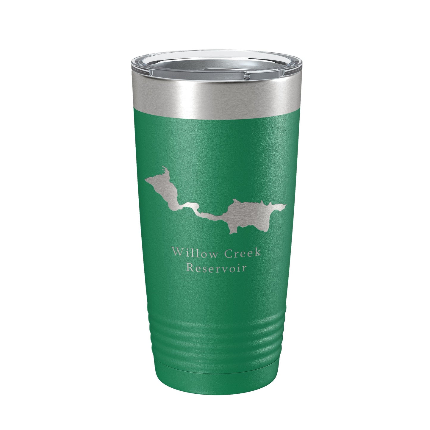 Willow Creek Reservoir Arapaho Tumbler Lake Map Travel Mug Insulated Laser Engraved Coffee Cup Colorado 20 oz-9