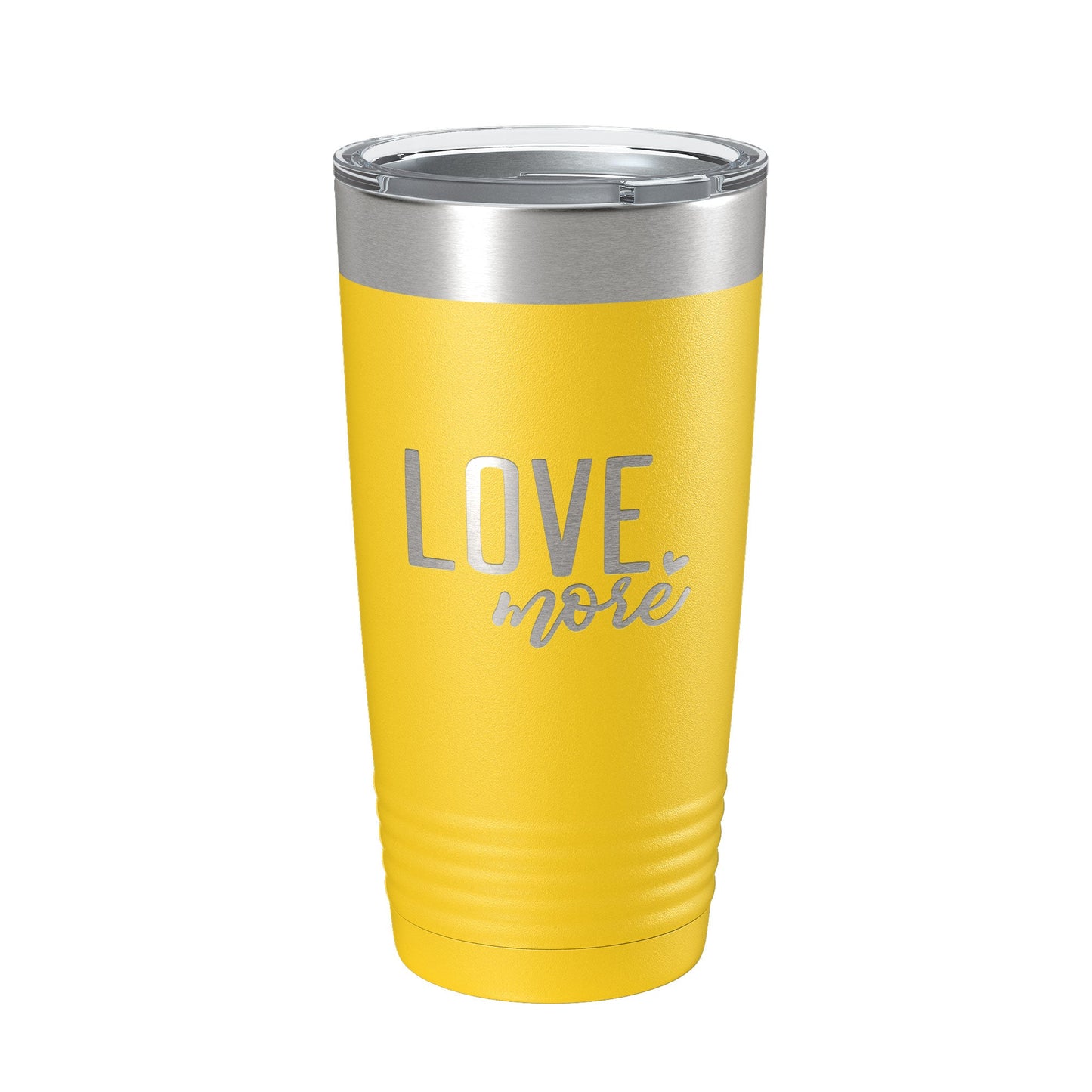 Love More Tumbler Travel Mug Insulated Laser Engraved Coffee Cup 20 oz-19