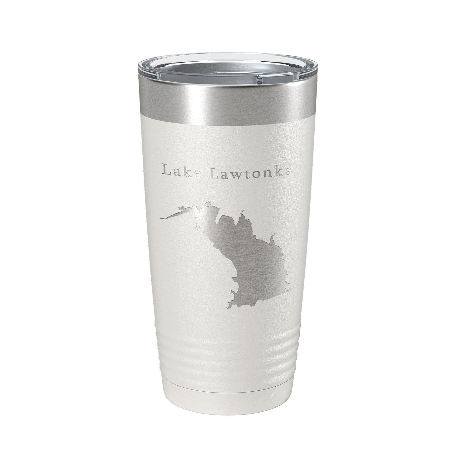 Lake Lawtonka Map Tumbler Travel Mug Insulated Laser Engraved Coffee Cup Oklahoma 20 oz-7