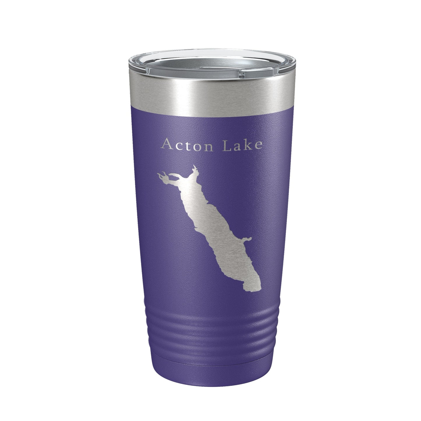 Acton Lake Hueston Woods Map Tumbler Travel Mug Insulated Laser Engraved Coffee Cup Ohio 20 oz-15