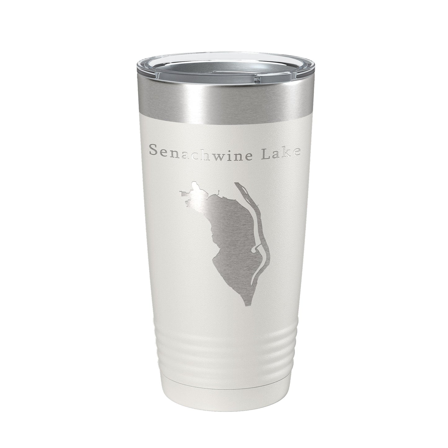 Senachwine Lake Map Tumbler Travel Mug Insulated Laser Engraved Coffee Cup Goose Swan Sawmill Lakes Illinois River 20 oz-7