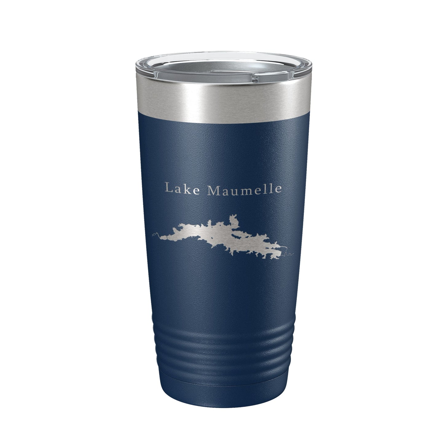 Lake Maumelle Map Tumbler Travel Mug Insulated Laser Engraved Coffee Cup Arkansas 20 oz-2