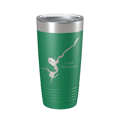 Lake Moomaw Map Tumbler Travel Mug Insulated Laser Engraved Coffee Cup Virginia 20 oz-9