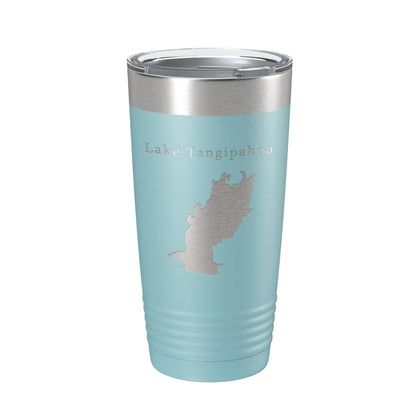 Lake Tangipahoa Map Tumbler Travel Mug Insulated Laser Engraved Coffee Cup Mississippi 20 oz-13