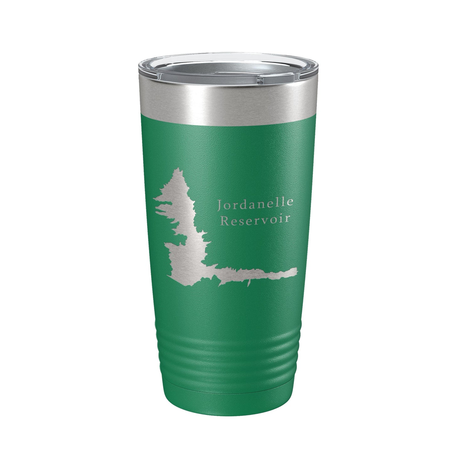 Jordanelle Reservoir Tumbler Lake Map Travel Mug Insulated Laser Engraved Coffee Cup Utah 20 oz-9