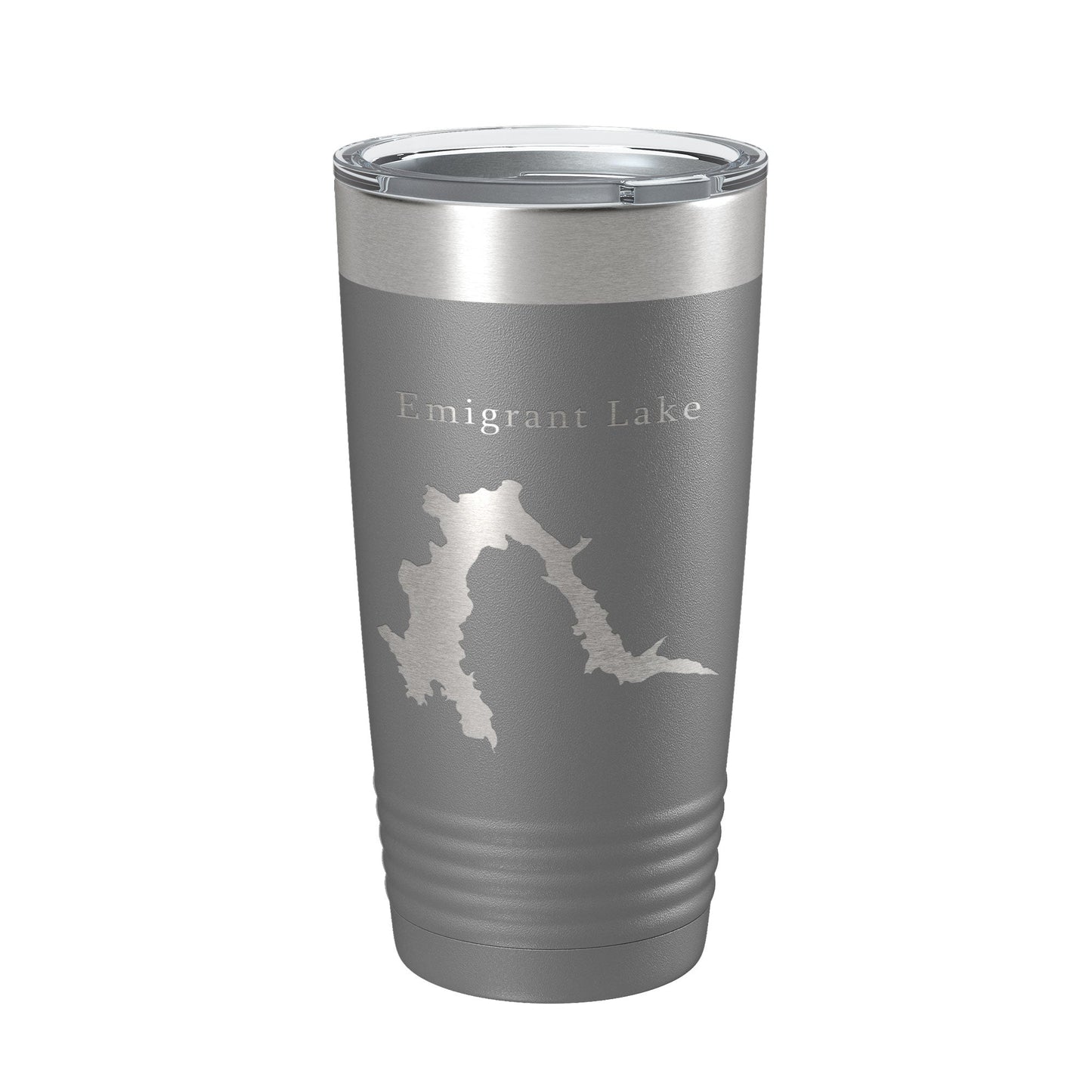 Emigrant Lake Map Tumbler Travel Mug Insulated Laser Engraved Coffee Cup Oregon 20 oz-16