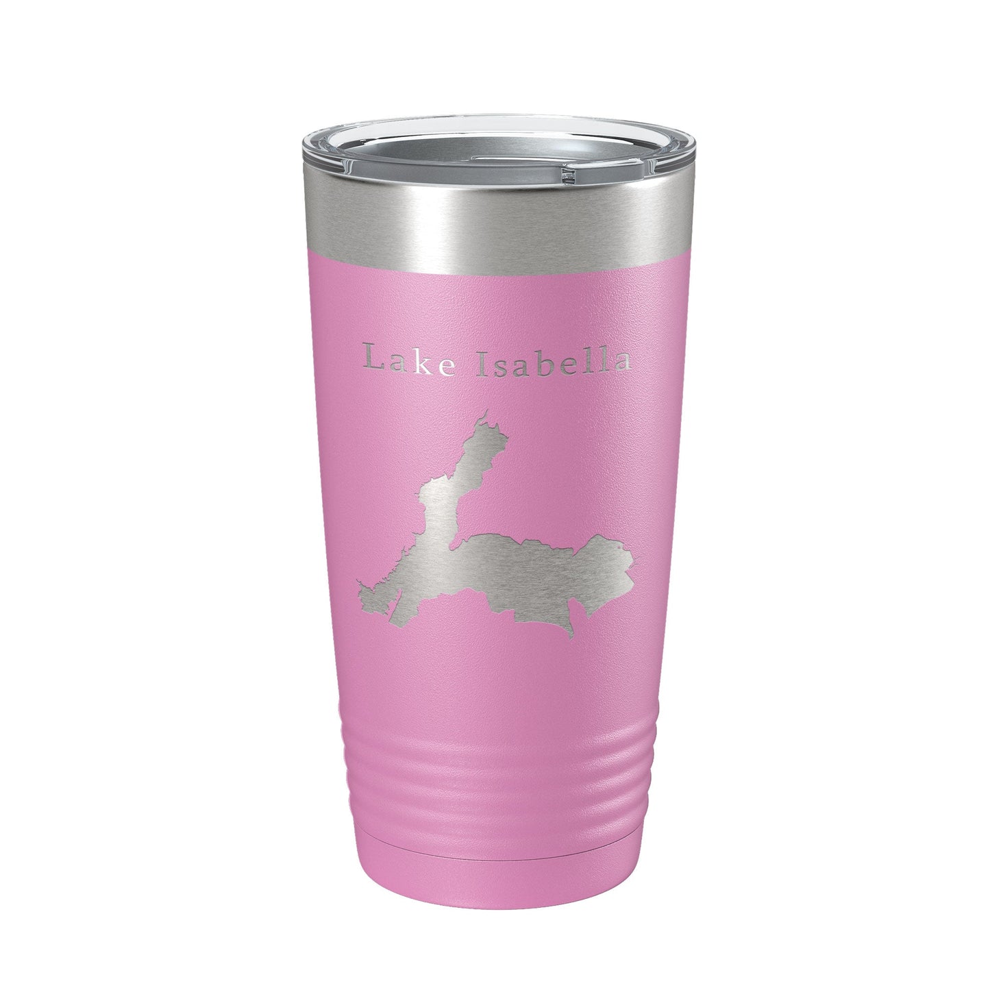 Lake Isabella Map Tumbler Travel Mug Insulated Laser Engraved Coffee Cup California 20 oz-14