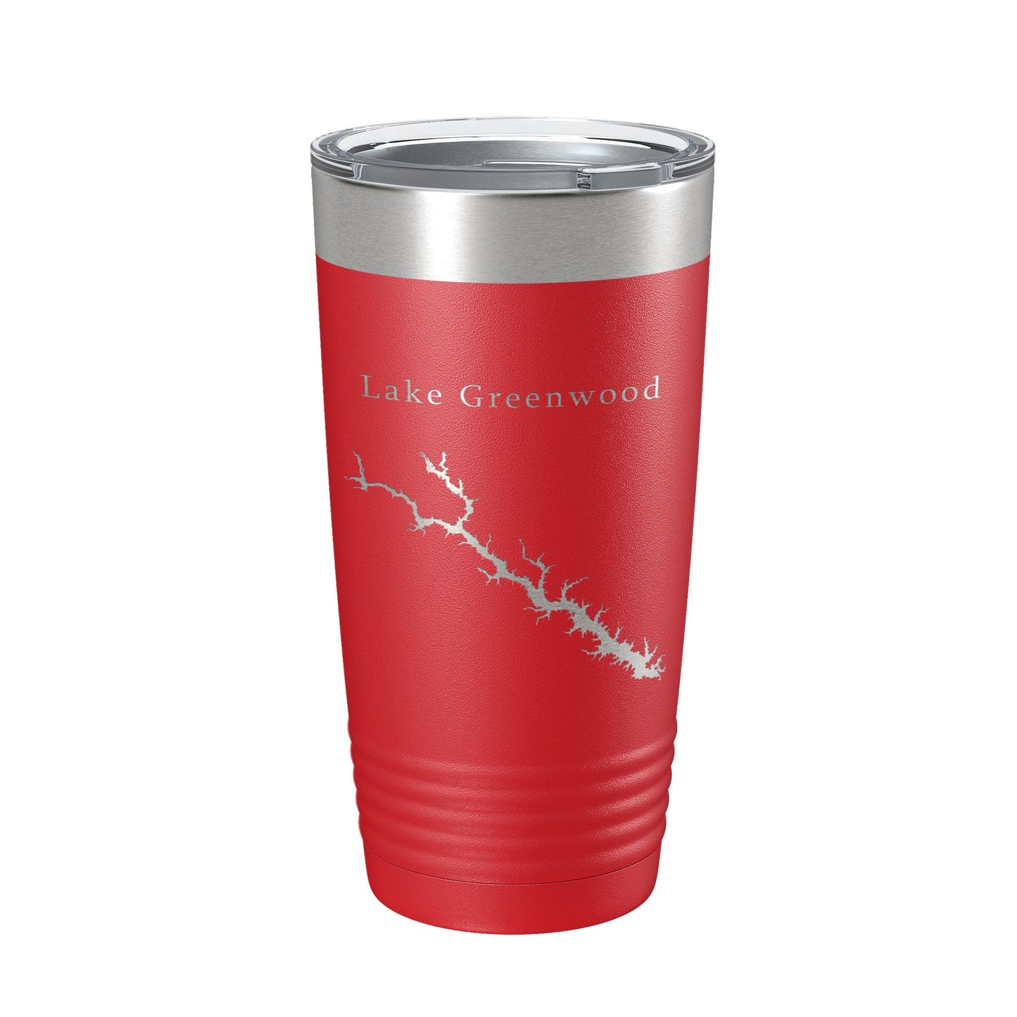 Lake Greenwood Map Tumbler Travel Mug Insulated Laser Engraved Coffee Cup South Carolina 20 oz-10