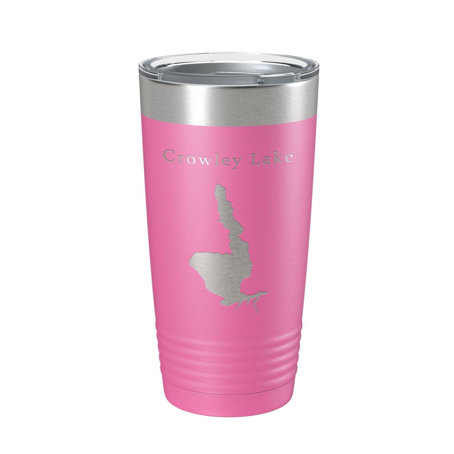 Crowley Lake Map Tumbler Travel Mug Insulated Laser Engraved Coffee Cup California 20 oz-11