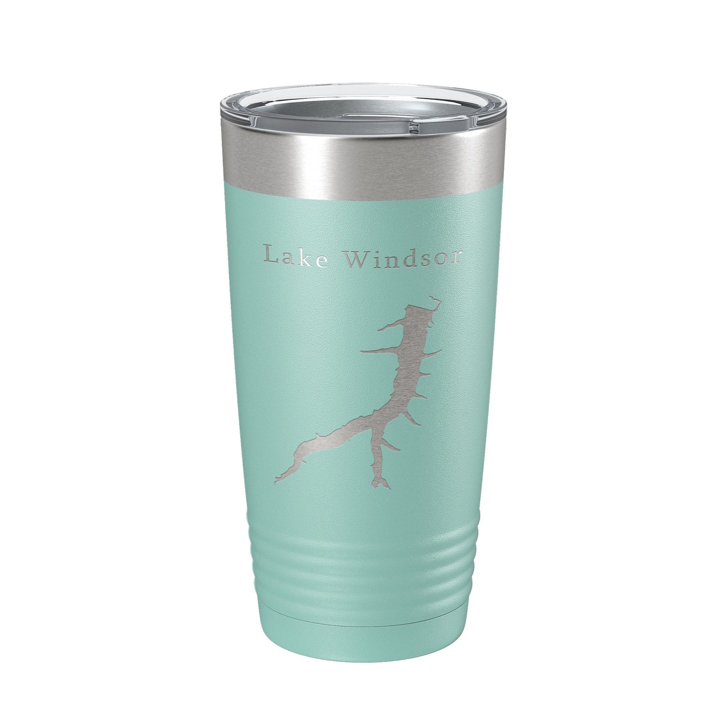 Lake Windsor Map Tumbler Travel Mug Insulated Laser Engraved Coffee Cup Arkansas 20 oz-12