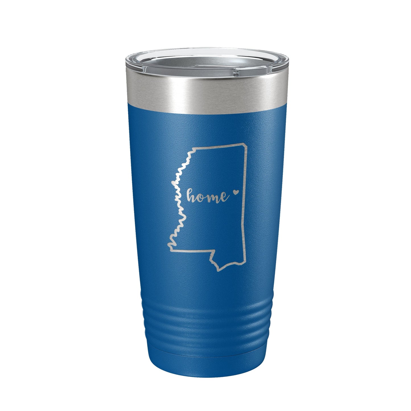 Mississippi Tumbler Home State Travel Mug Insulated Laser Engraved Map Coffee Cup 20 oz-6