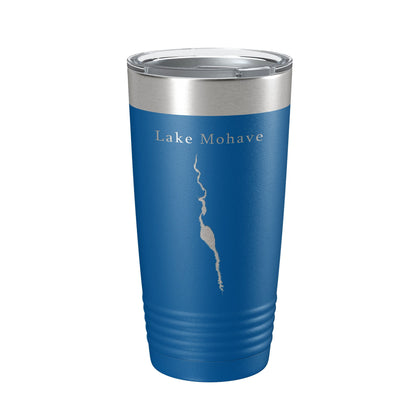Lake Mohave Map Tumbler Travel Mug Insulated Laser Engraved Coffee Cup Arizona Nevada 20 oz-6