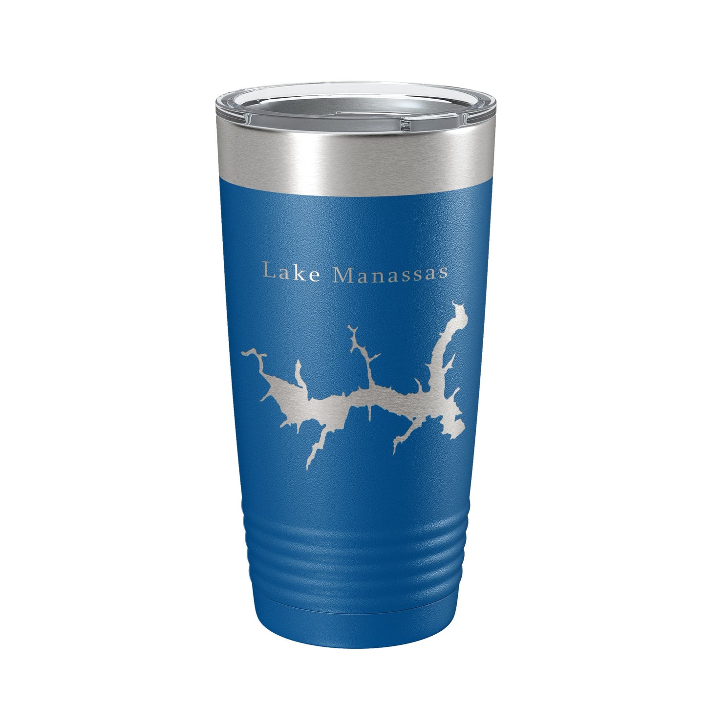 Lake Manassas Map Tumbler Travel Mug Insulated Laser Engraved Coffee Cup Virginia 20 oz-6