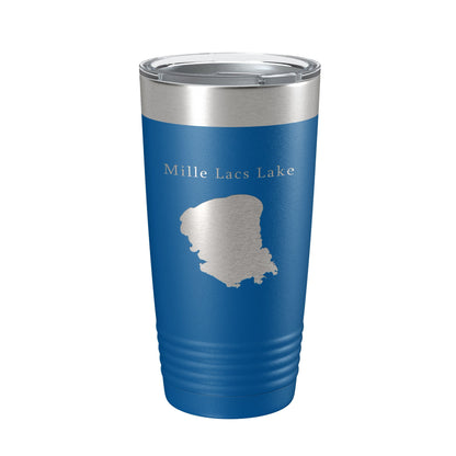 Mille Lacs Lake Map Tumbler Travel Mug Insulated Laser Engraved Coffee Cup Minnesota 20 oz-6