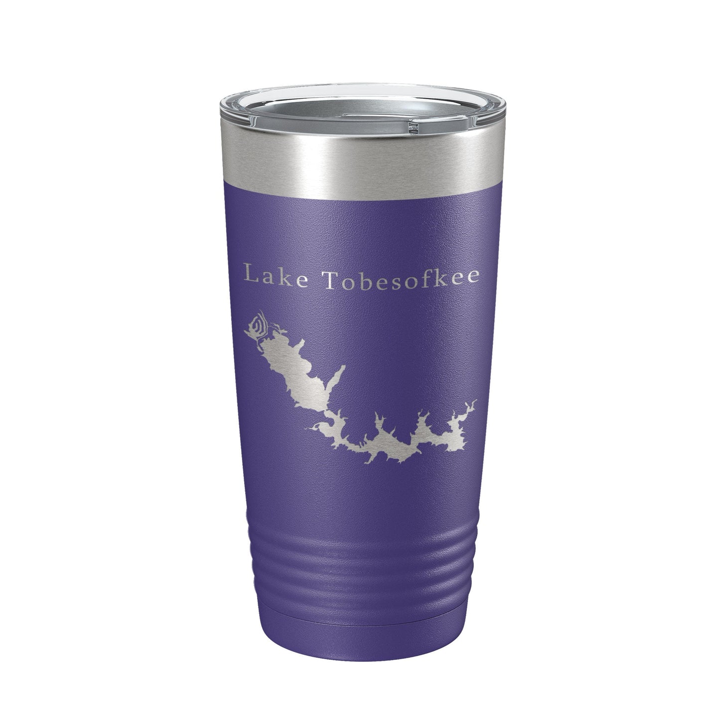 Lake Tobesofkee Map Tumbler Travel Mug Insulated Laser Engraved Coffee Cup Macon Georgia 20 oz-15