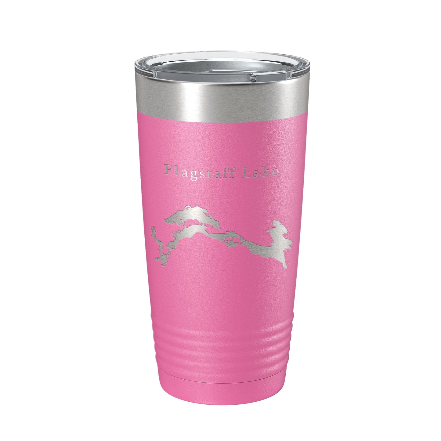 Flagstaff Lake Map Tumbler Travel Mug Insulated Laser Engraved Coffee Cup Maine 20 oz-11