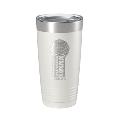 Sunsphere Tumbler Knoxville TN Travel Mug World's Fair Park Insulated Laser Engraved Coffee Cup 20 oz-7