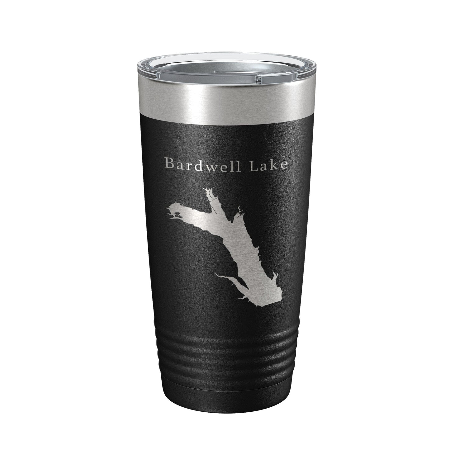 Bardwell Lake Map Tumbler Travel Mug Insulated Laser Engraved Coffee Cup Texas 20 oz-5