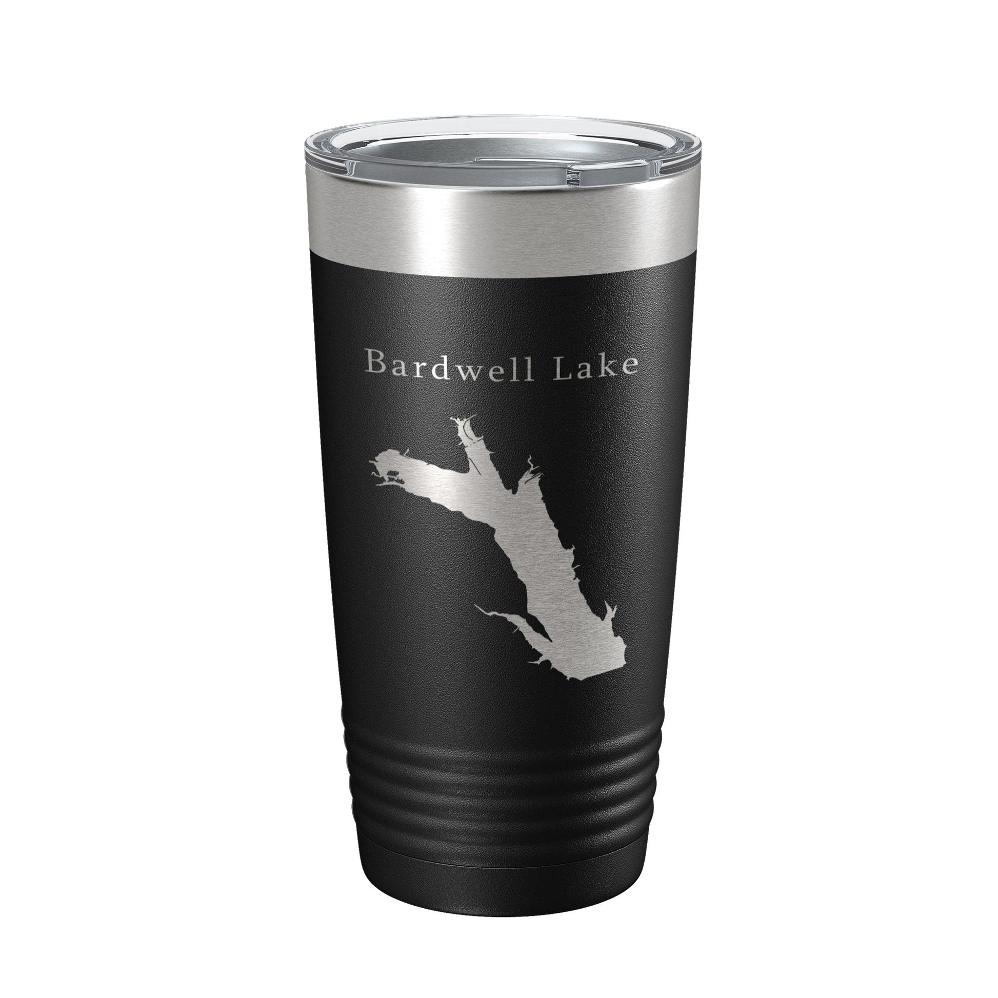Bardwell Lake Map Tumbler Travel Mug Insulated Laser Engraved Coffee Cup Texas 20 oz-5