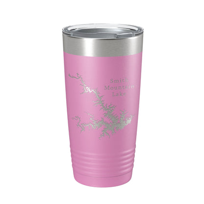 Smith Mountain Lake Map Tumbler Travel Mug Insulated Laser Engraved Coffee Cup Virginia 20 oz-14