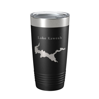 Lake Kaweah Map Tumbler Travel Mug Insulated Laser Engraved Coffee Cup California 20 oz-5