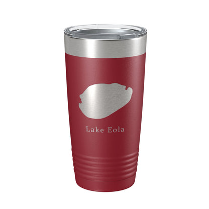 Lake Eola Map Tumbler Travel Mug Insulated Laser Engraved Coffee Cup Orlando Florida 20 oz-18