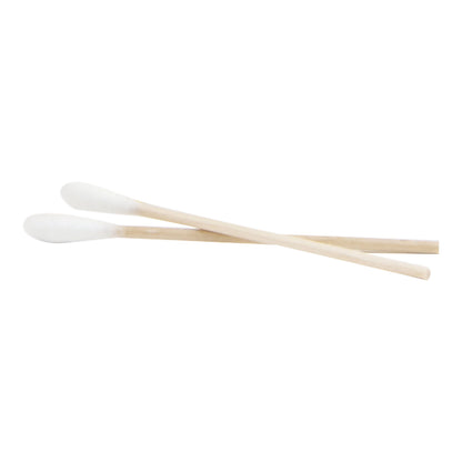 Swabstick McKesson Cotton Tip Wood Shaft 3 Inch NonSterile 100 per Pack