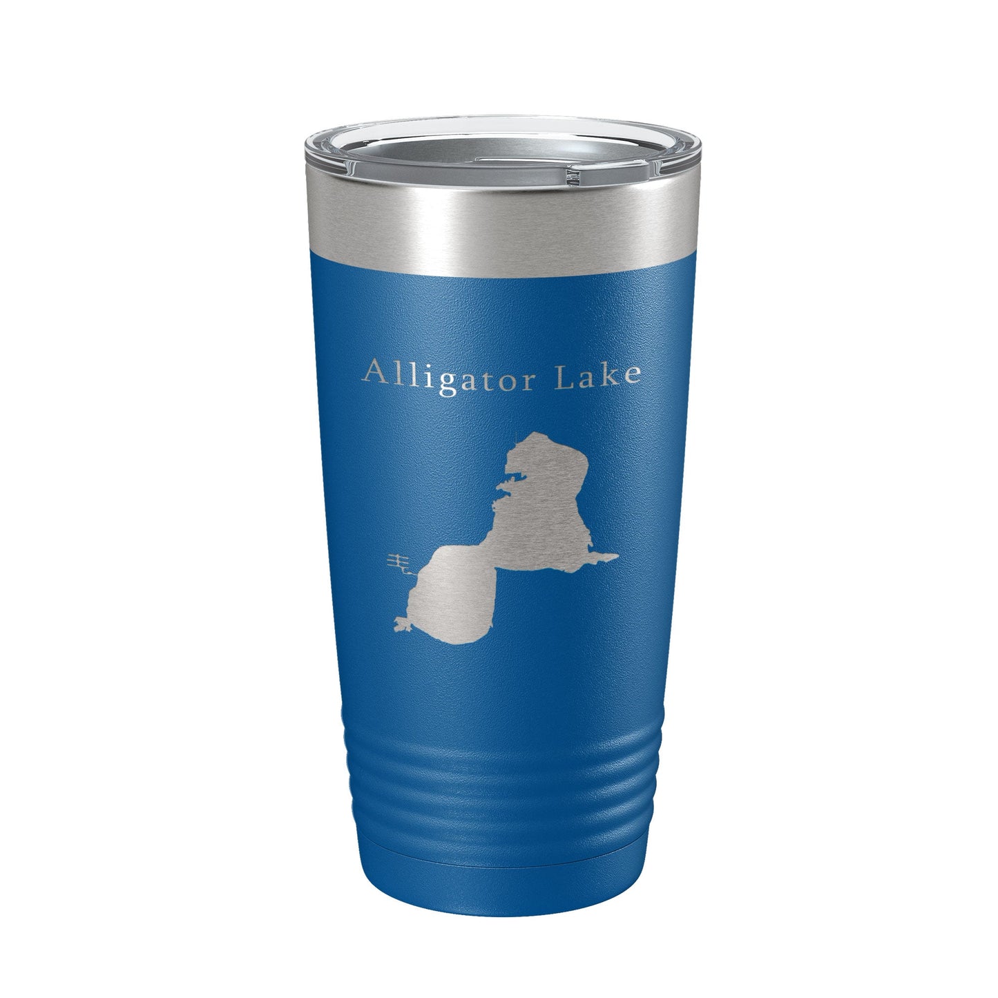 Alligator Lake Map Tumbler Travel Mug Insulated Laser Engraved Coffee Cup Osceola Kissimmee Florida 20 oz-6