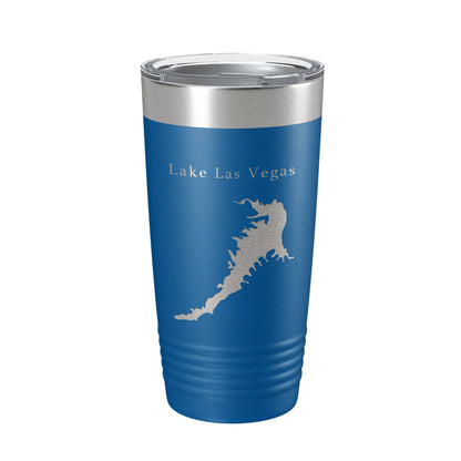 Lake Las Vegas Map Tumbler Travel Mug Insulated Laser Engraved Coffee Cup Nevada 20 oz-6