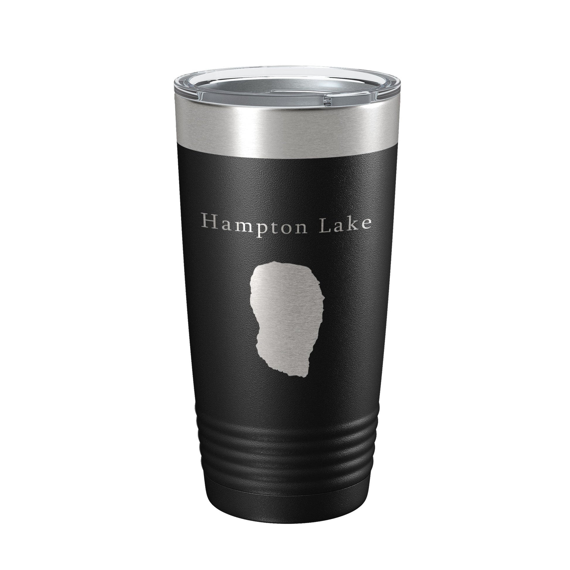 Hampton Lake Map Tumbler Travel Mug Insulated Laser Engraved Coffee Cup Florida 20 oz-5