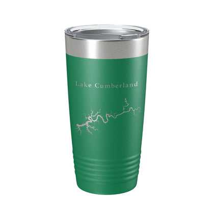 Lake Cumberland Map Tumbler Travel Mug Insulated Laser Engraved Coffee Cup Kentucky 20 oz-9