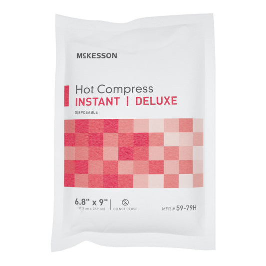 Instant Hot Pack McKesson General Purpose Large Soft Cloth Cover Disposable