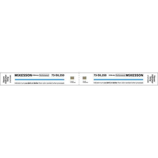 McKesson Sterilization Chemical Indicator Strip Steam 8 Inch Length