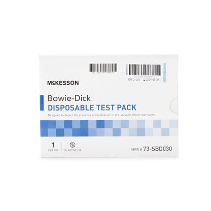 McKesson Sterilization Bowie-Dick Test Pack Steam