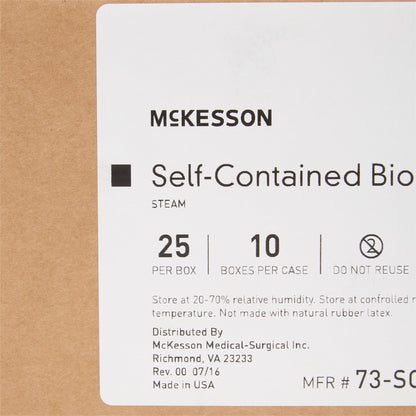 McKesson Sterilization Biological Indicator Vial Steam