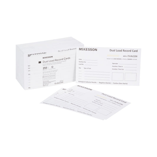 Sterilization Record Card McKesson Steam / EO Gas