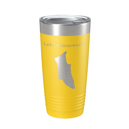 Lake Minnewaska Map Tumbler Travel Mug Insulated Laser Engraved Coffee Cup New York 20 oz-4