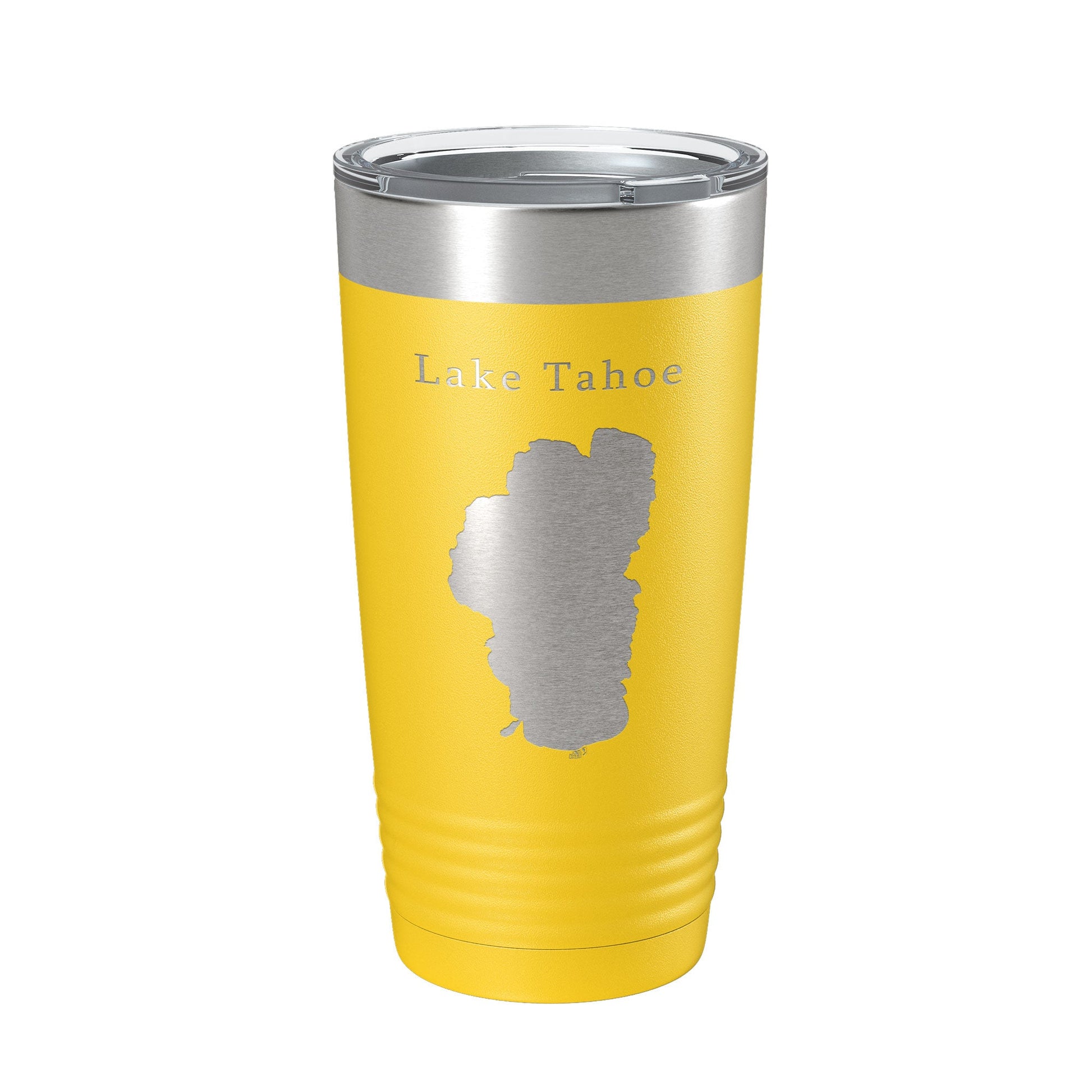 Lake Tahoe Map Tumbler Travel Mug Insulated Laser Engraved Coffee Cup California Nevada 20 oz-4