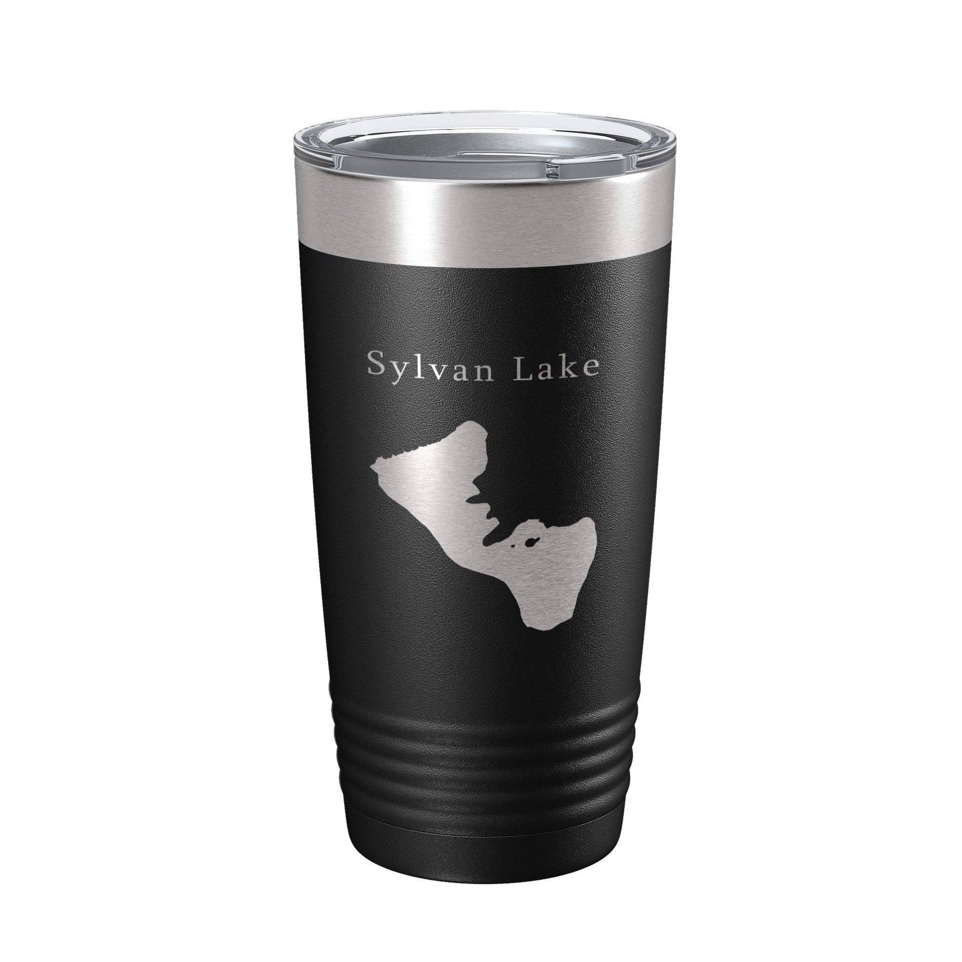 Sylvan Lake Map Tumbler Travel Mug Insulated Laser Engraved Coffee Cup Custer State Park South Dakota 20 oz-5