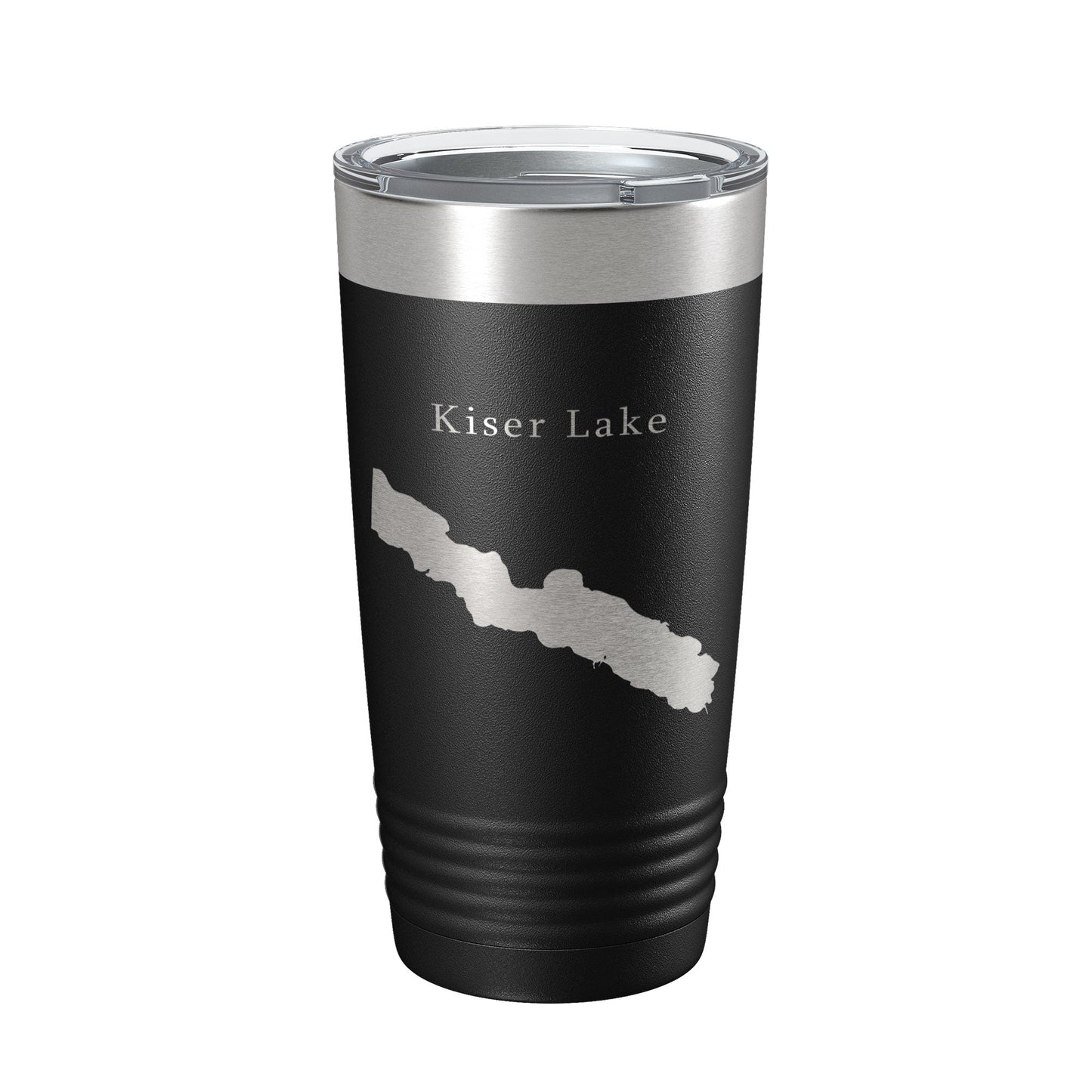Kiser Lake Map Tumbler Travel Mug Insulated Laser Engraved Coffee Cup Ohio 20 oz-5