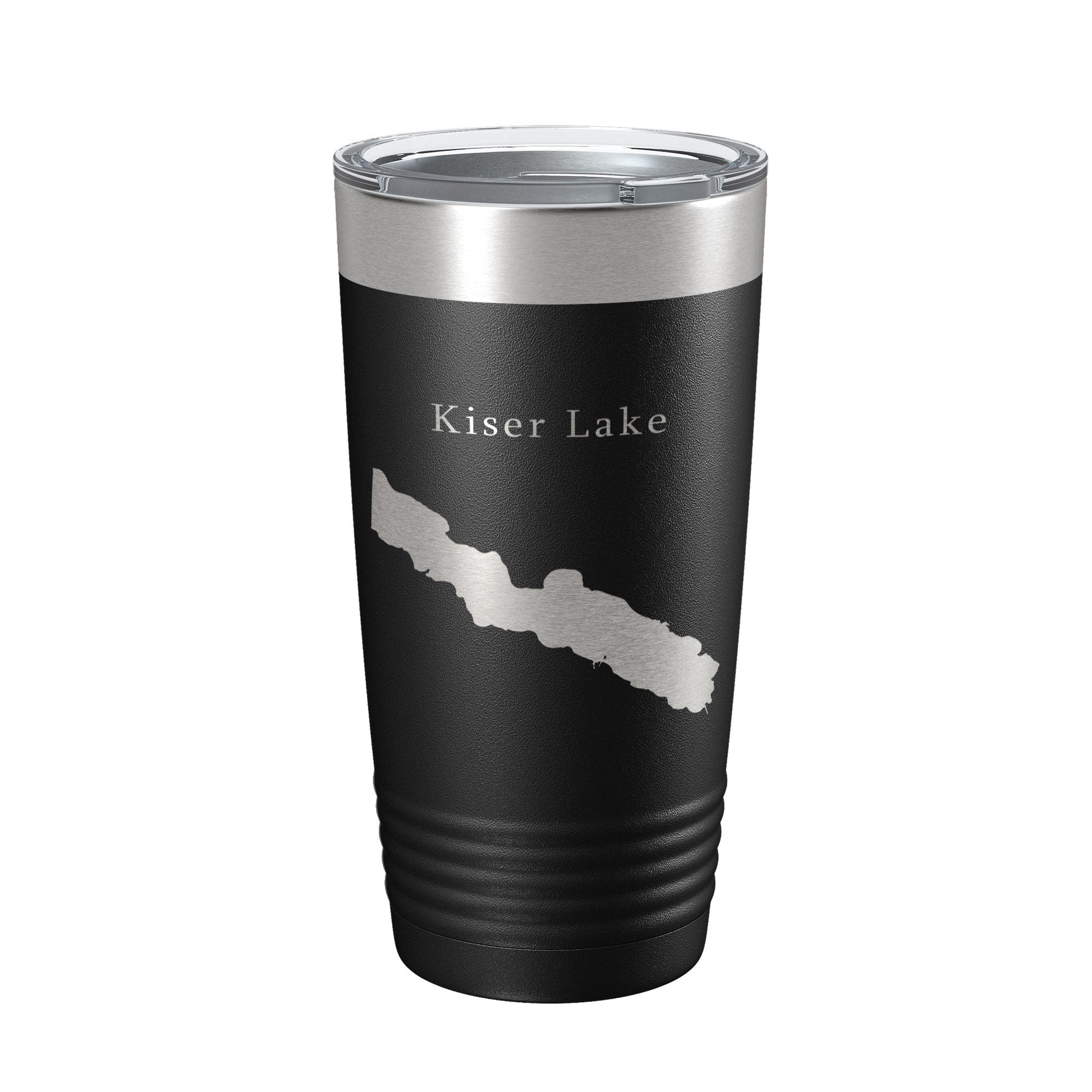 Kiser Lake Map Tumbler Travel Mug Insulated Laser Engraved Coffee Cup Ohio 20 oz-5