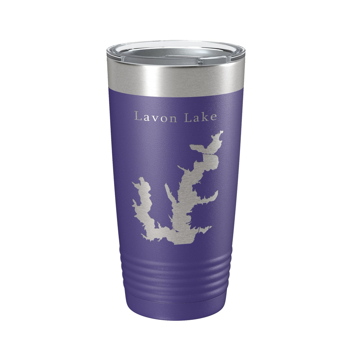 Lavon Lake Map Tumbler Travel Mug Insulated Laser Engraved Coffee Cup Texas 20 oz-15