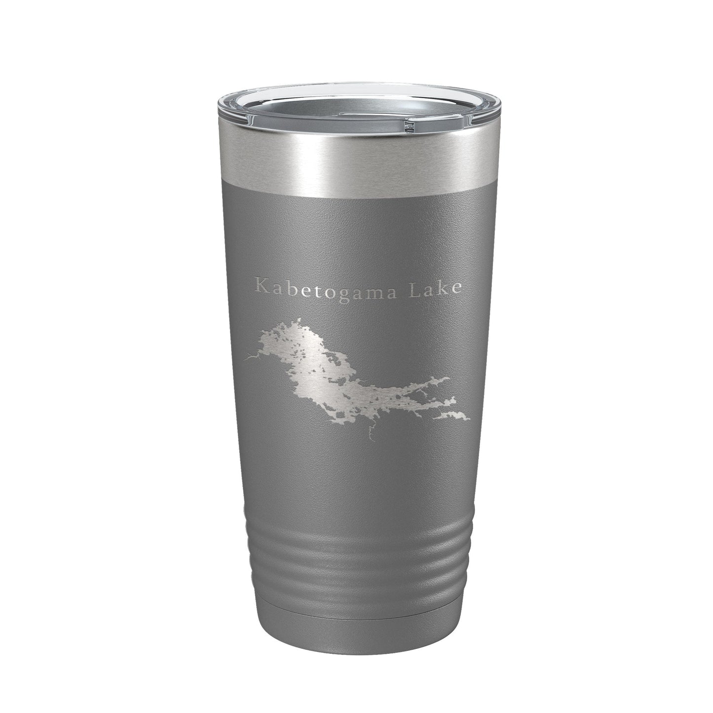 Kabetogama Lake Map Tumbler Travel Mug Insulated Laser Engraved Coffee Cup Minnesota 20 oz-16